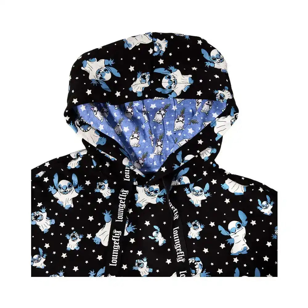 Lilo&Stich by Loungefly Kapuzenjacke Ghost Größe S - Smalltinytoystore