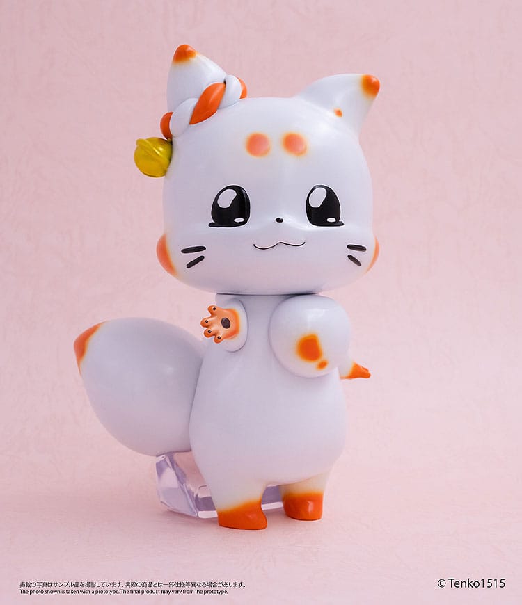 Little Fox with Two Tails Vinyl Figur Chibi Creature Tenko 15 cm - Smalltinytoystore