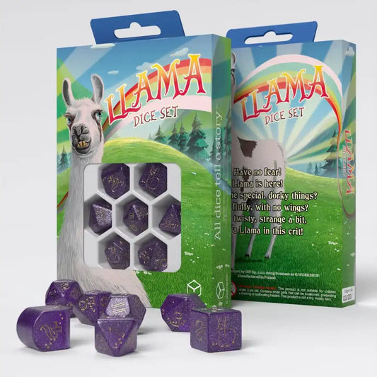 Llama Würfel Set Zippy (7) - Smalltinytoystore
