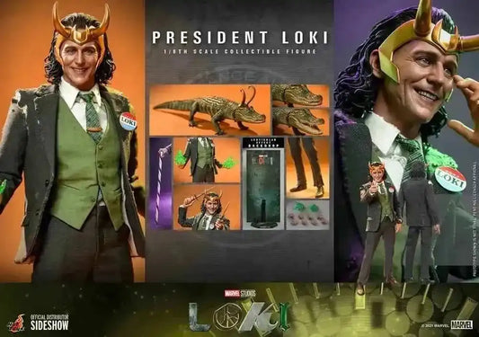 Loki 1/6 Presid t Loki 31 cm HOT TOYS - Smalltinytoystore