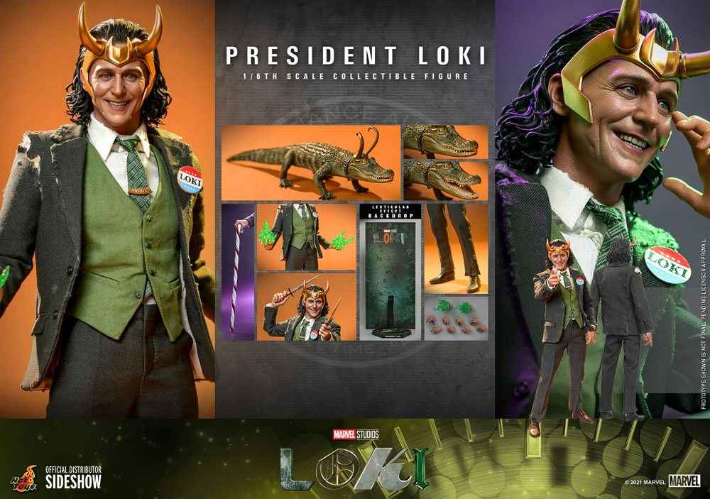 Loki 1/6 Presid t Loki 31 cm - Smalltinytoystore