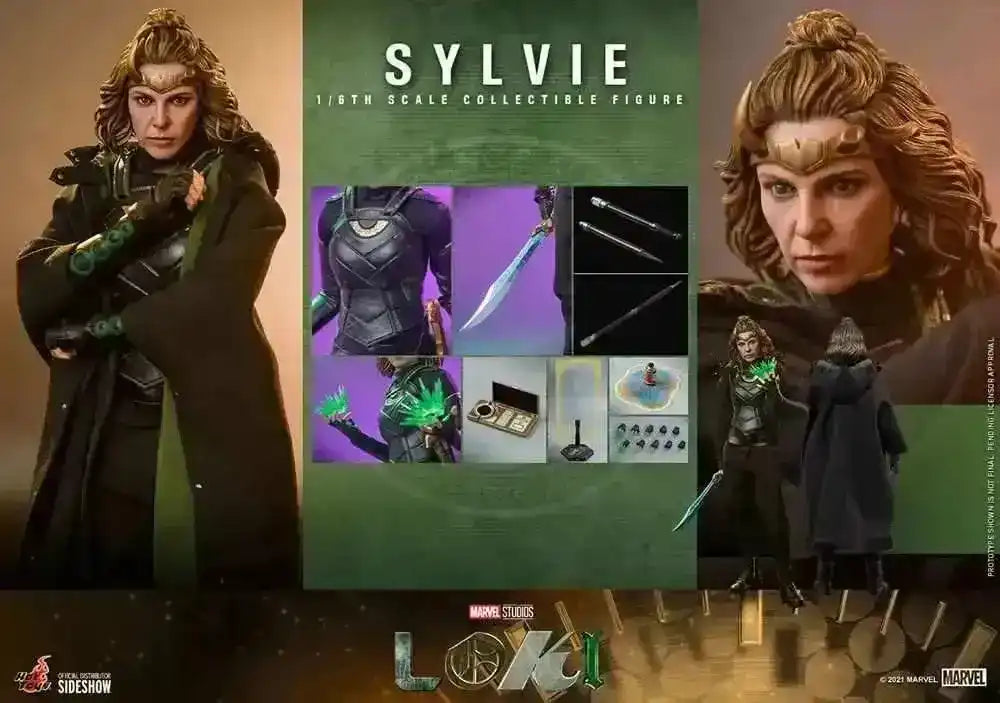 Loki 1/6 Sylvie 28 cm HOT TOYS OHNE MAILER - Smalltinytoystore