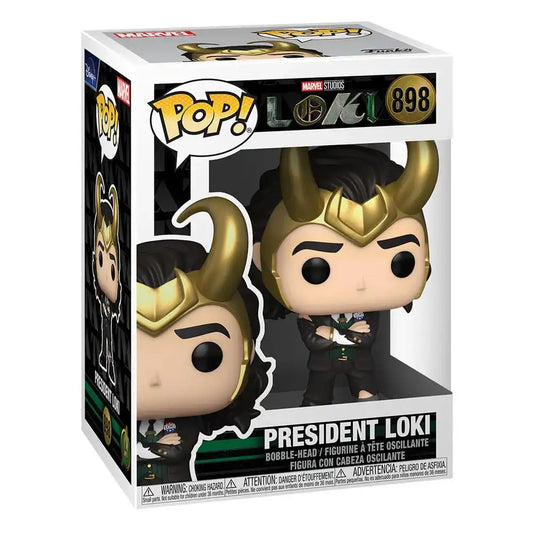 Loki POP! Vinyl Figur President Loki 9 cm - Smalltinytoystore
