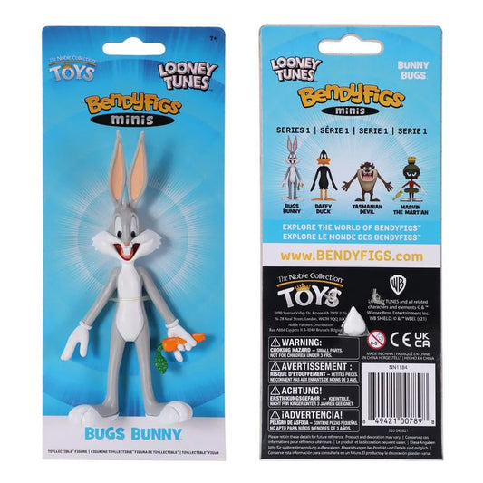 Looney Tunes Bendyfigs Biegefigur Bugs Bunny 14 cm - Smalltinytoystore