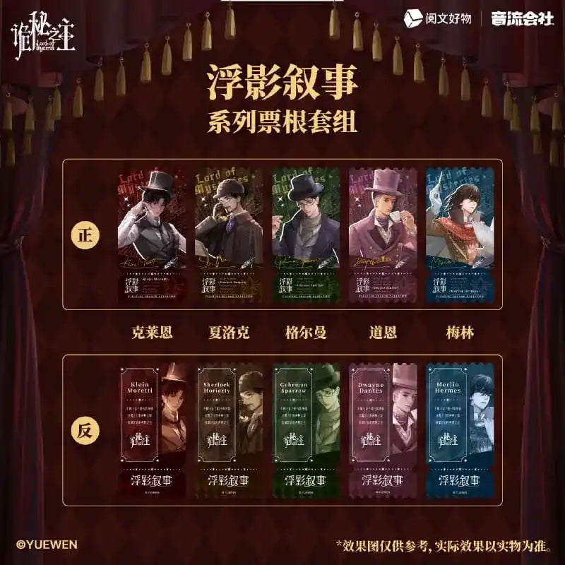 Lord of the Mysteries Blind Box Ansteckpin Display (5)