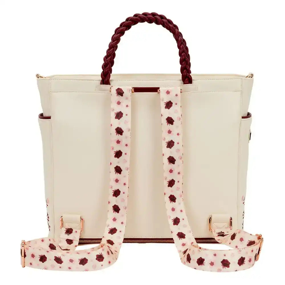Loungefly Umhängetasche Figural Cream & Red Floral