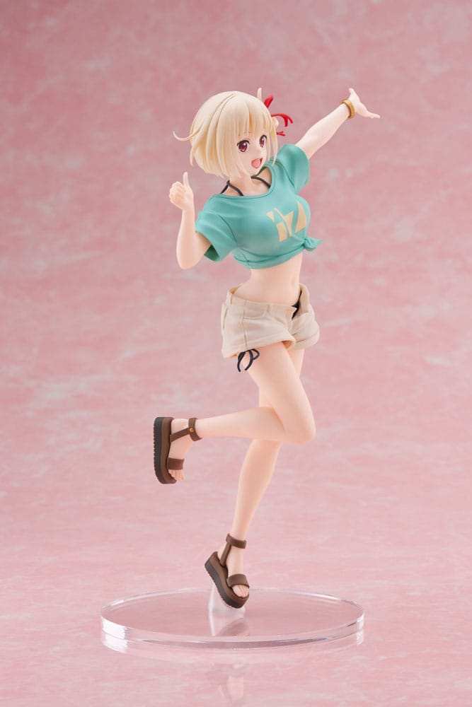 Lycoris Recoil Coreful PVC Statue Chisato Nishikigi Hawaiian Ver. 18 cm - Smalltinytoystore
