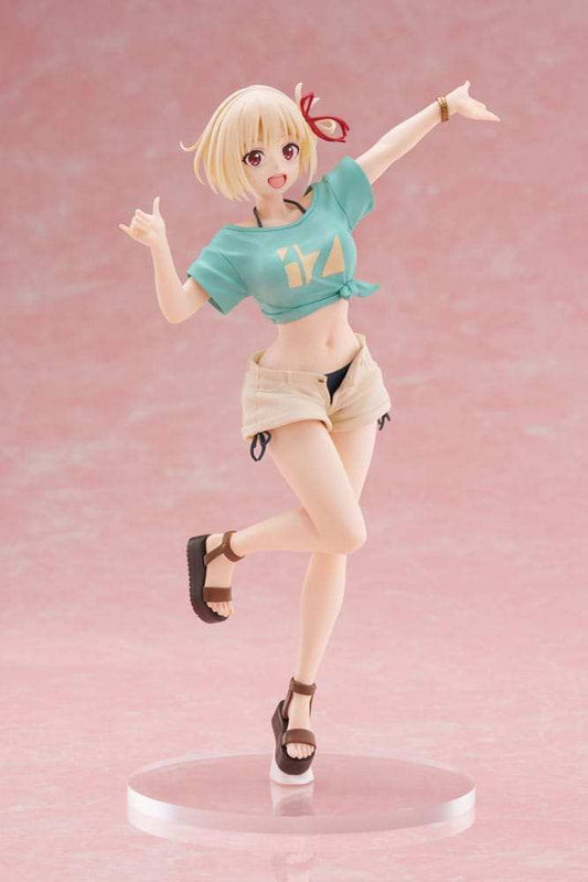 Lycoris Recoil Coreful PVC Statue Chisato Nishikigi Hawaiian Ver. 18 cm - Smalltinytoystore