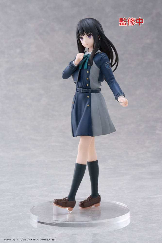 Lycoris Recoil Coreful PVC Statue Takina Inoue School Uniform Ver. 18 cm - Smalltinytoystore