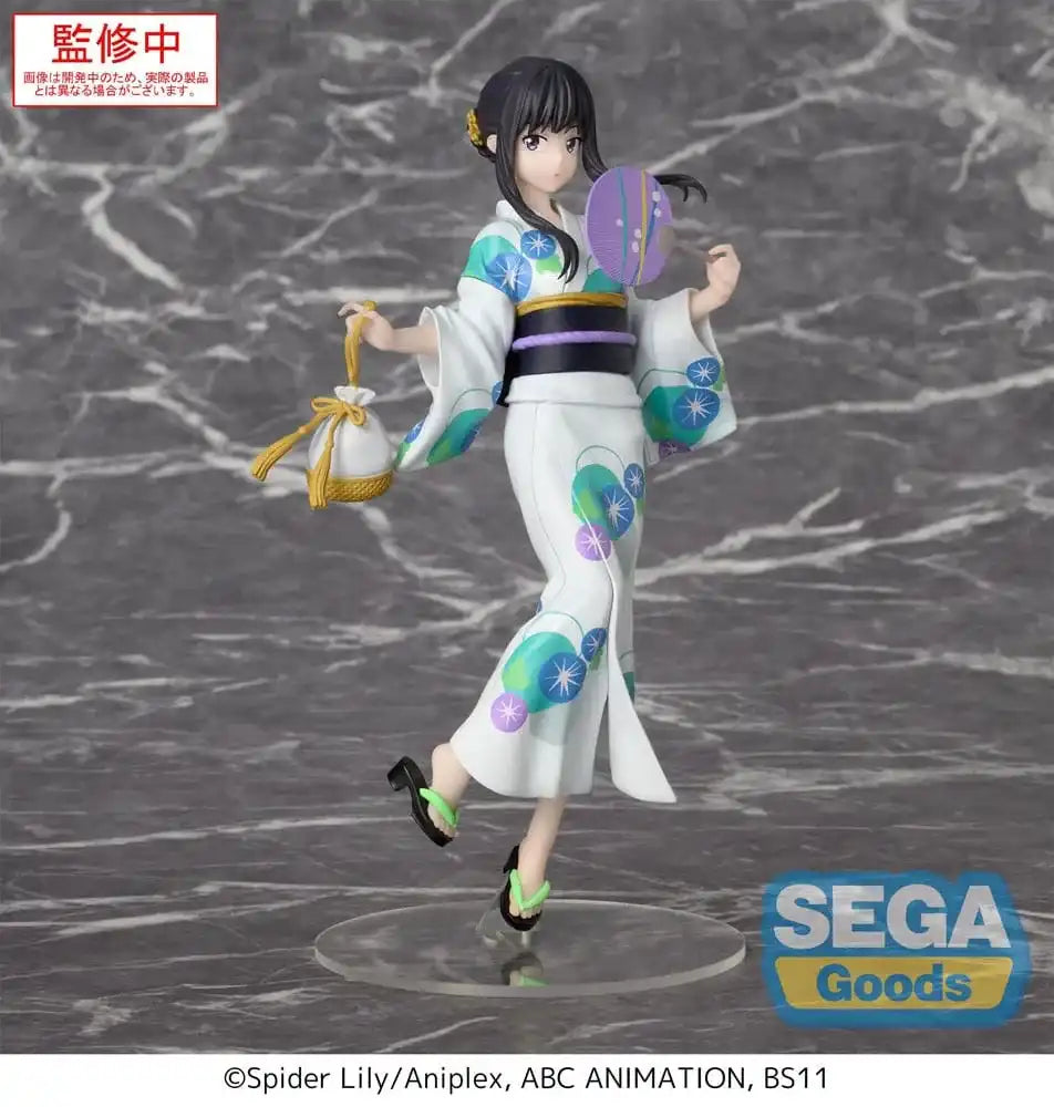 Lycoris Recoil Luminasta PVC Statue Takina Inoue Festival in Yukata 19 cm - Smalltinytoystore