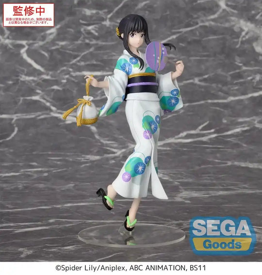 Lycoris Recoil Luminasta PVC Statue Takina Inoue Festival in Yukata 19 cm - Smalltinytoystore