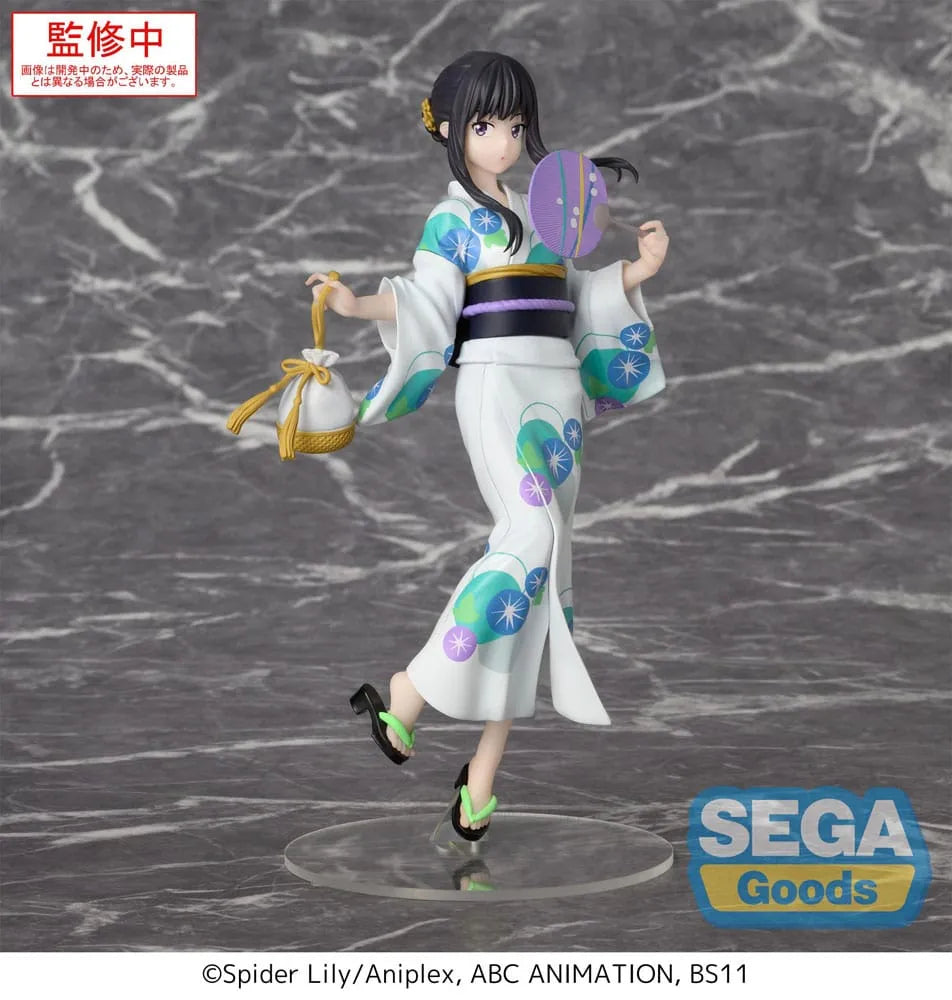 Lycoris Recoil Luminasta PVC Statue Takina Inoue Festival in Yukata 19 cm - Smalltinytoystore