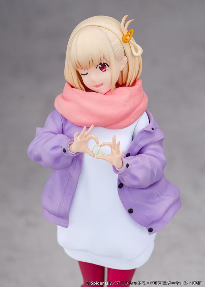 Lycoris Recoil PVC Statue 1/7 Chisato Nishikigi Winter Ver. 23 cm - Smalltinytoystore