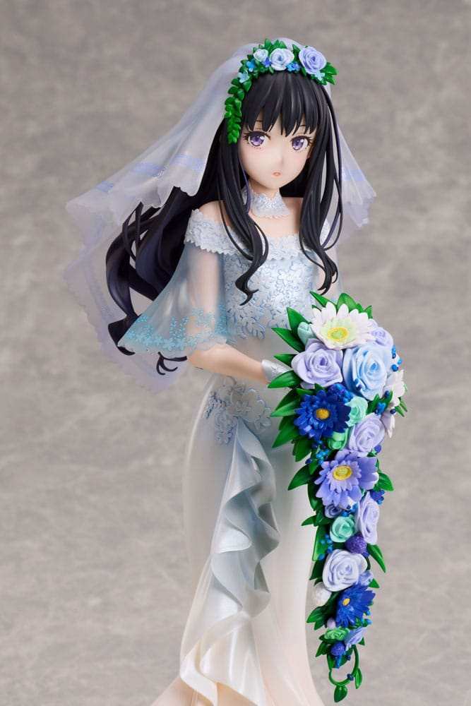 Lycoris Recoil PVC Statue 1/7 Takina Inoue Wedding dress Ver. 25 cm - Smalltinytoystore