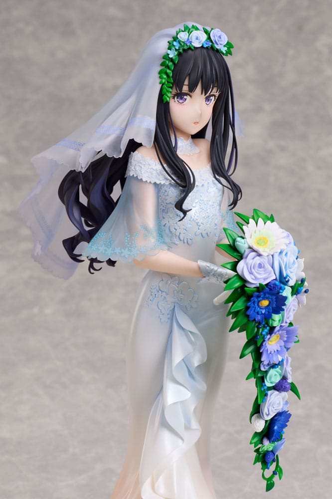 Lycoris Recoil PVC Statue 1/7 Takina Inoue Wedding dress Ver. 25 cm - Smalltinytoystore