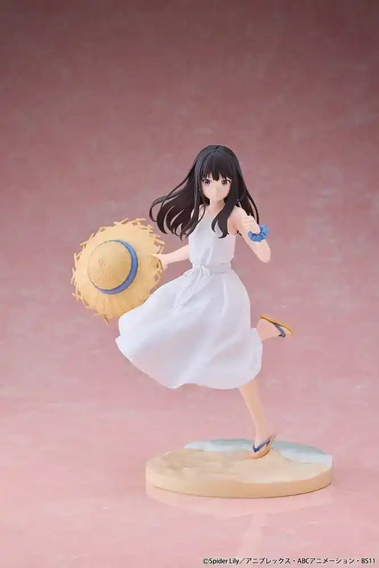 Lycoris Recoil PVC Statue 1/7 Takina Inoue White Dress Ver. 23 cm - Smalltinytoystore