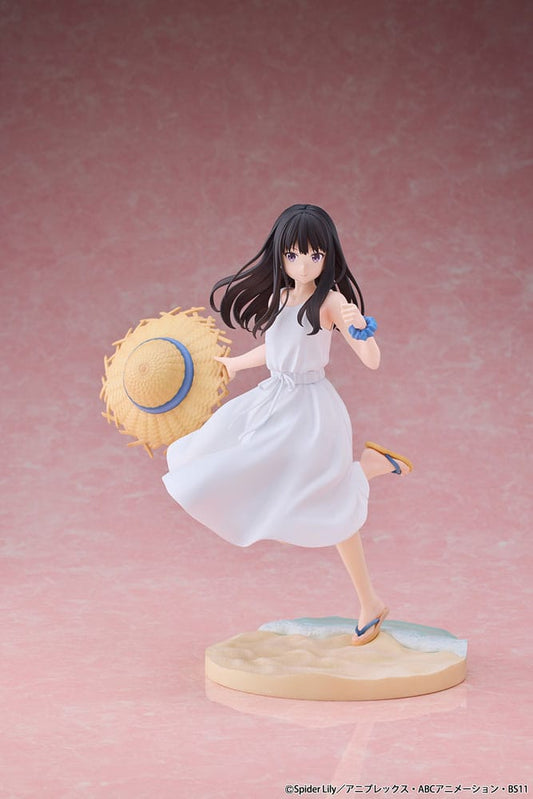 Lycoris Recoil PVC Statue 1/7 Takina Inoue White Dress Ver. 23 cm - Smalltinytoystore