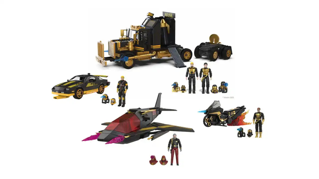 M.A.S.K. 40TH EDITION BLACK & GOLD COLLECTION BUNDLE WAVE THE LOYAL SUBJECTS