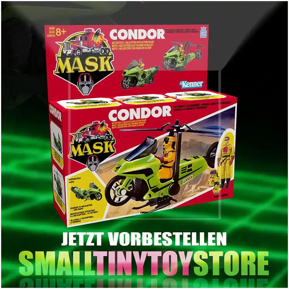 M.A.S.K. Actionfigur mit Fahrzeug Vehicle Condor The Loyal Subjects - Smalltinytoystore