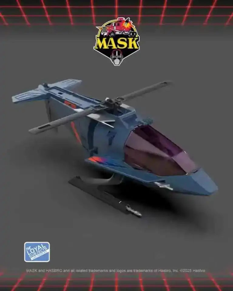 M.A.S.K. Fahrzeug High Tech Helicopter (HTH) The Loyal Subjects - Smalltinytoystore