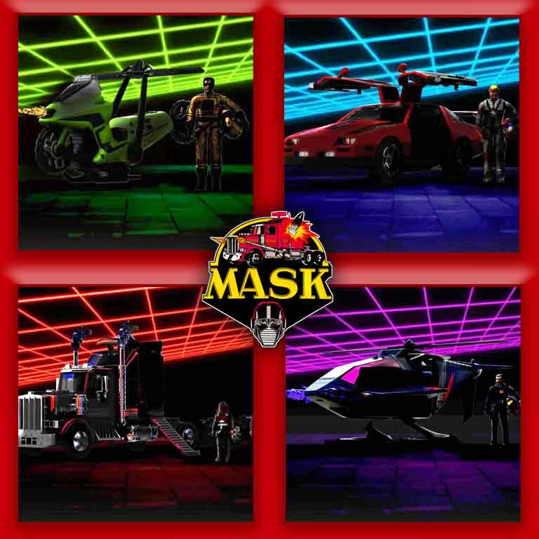 M.A.S.K. Fahrzeug High Tech Helicopter (HTH) The Loyal Subjects - Smalltinytoystore