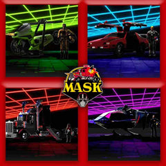 M.A.S.K. Fahrzeug High Tech Helicopter (HTH) The Loyal Subjects - Smalltinytoystore