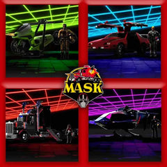 M.A.S.K. Fahrzeug Mobile Defense Unit (MDU) The Loyal Subjects - Smalltinytoystore