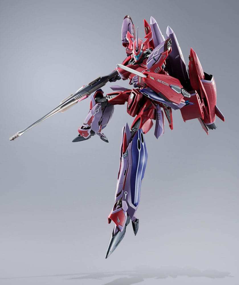 Macross Frontier DX Chogokin Actionfigur VF-27 Gamma SP Super Lucifer Valkyrie Brera Sterne use Revival Ver. 25 cm - Smalltinytoystore
