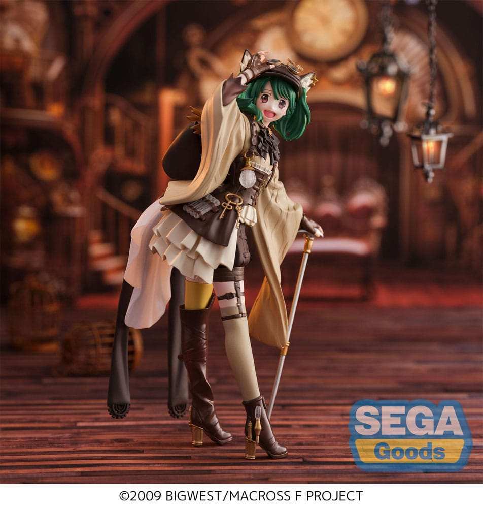 Macross Frontier FIGURIZMa PVC Statue Ranka Lee Oshare Macross Revolution Ver. 17 cm - Smalltinytoystore