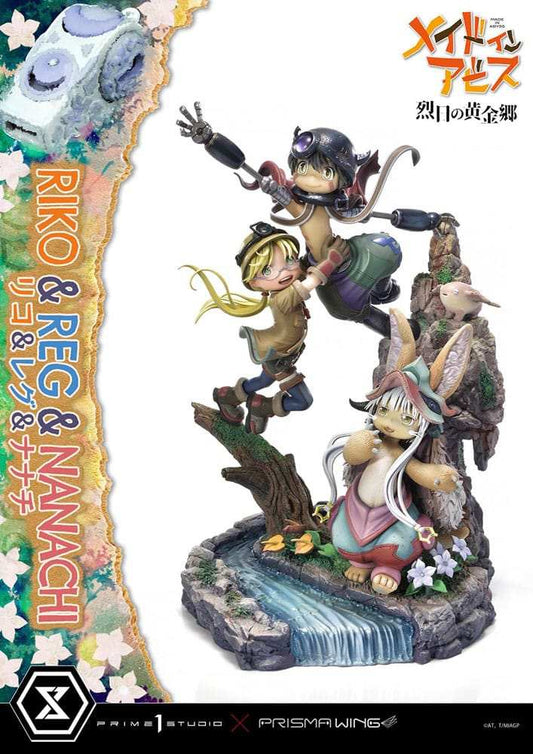 Made in Abyss Statue Riko, Reg & Manachi 27 cm - Smalltinytoystore