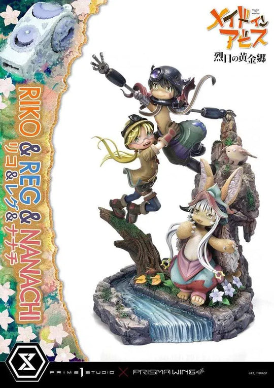 Made in Abyss Statue Riko, Reg & Manachi 27 cm - Smalltinytoystore