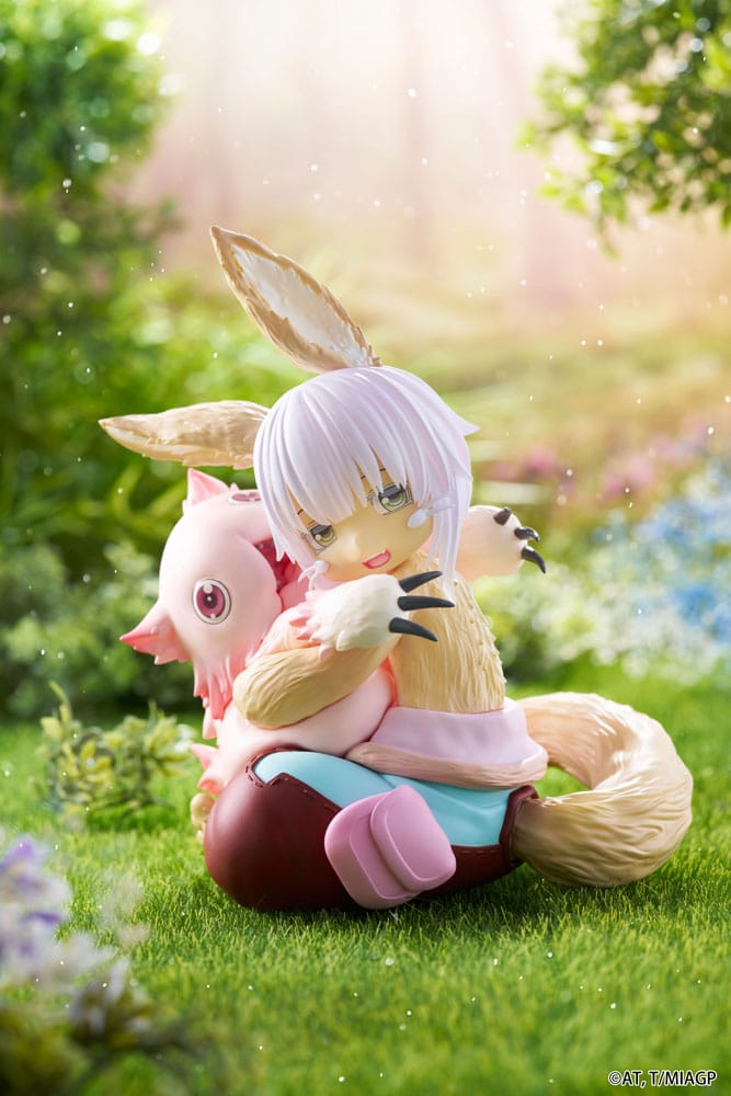 Made in Abyss: The Golden City of the Scorching Sun PVC Statue Desktop Cute Figure Nanachi & Mitty Reissue 13 cm - Smalltinytoystore
