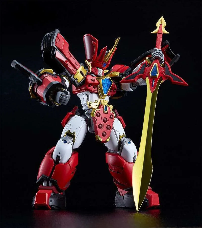 Mado King Granzort Moderoid Plastic Model Kit King's Style Granzort Gold Edition 18 cm - Smalltinytoystore