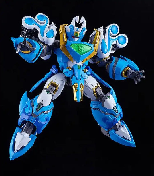 Mado King Granzort Moderoid Plastic Model Kit King´s Style Aquabeat Gold Edition 18 cm - Smalltinytoystore