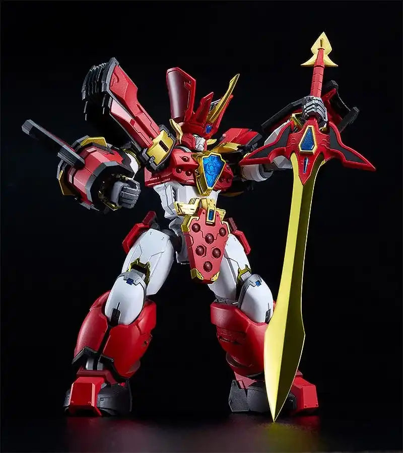 Mado King Granzort Moderoid Plastic Model Kit King´s Style Granzort Gold Edition 18 cm - Smalltinytoystore