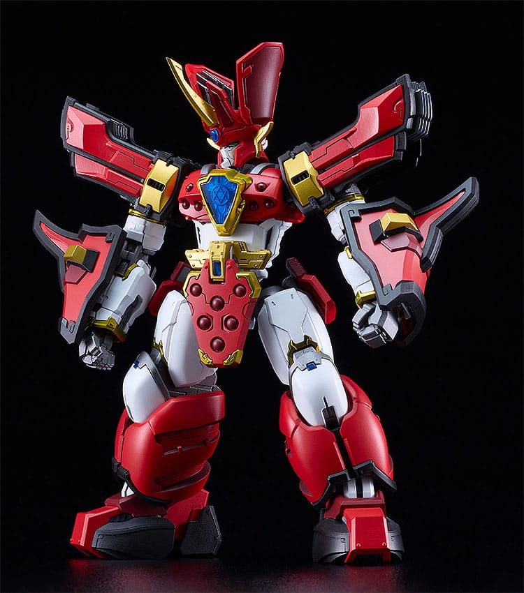 Mado King Granzort Moderoid Plastic Model Kit King´s Style Granzort Gold Edition 18 cm - Smalltinytoystore