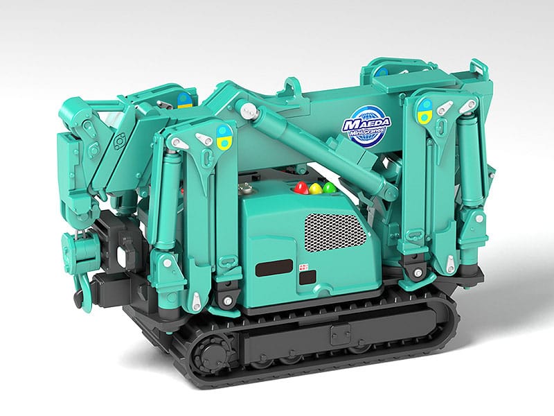 Maeda Seisakusho Moderoid Plastic Model Kit 1/20 Spider Crane (Green) Re-Run 25 cm - Smalltinytoystore