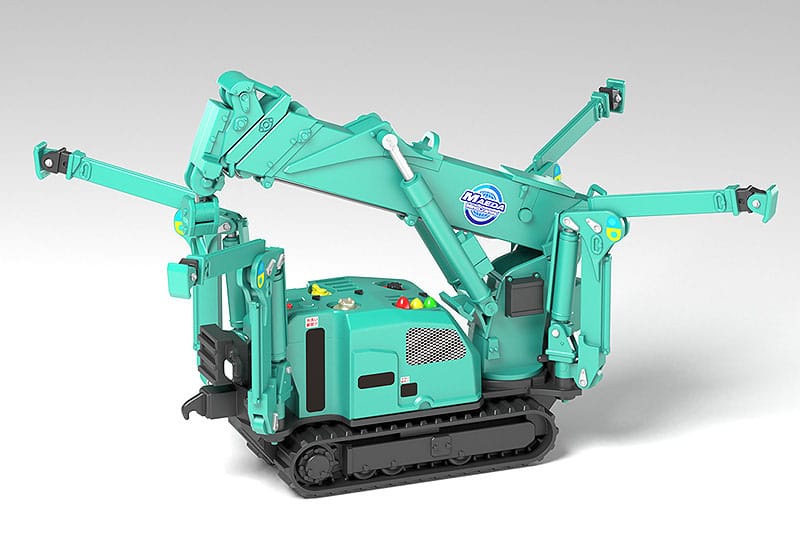 Maeda Seisakusho Moderoid Plastic Model Kit 1/20 Spider Crane (Green) Re-Run 25 cm - Smalltinytoystore
