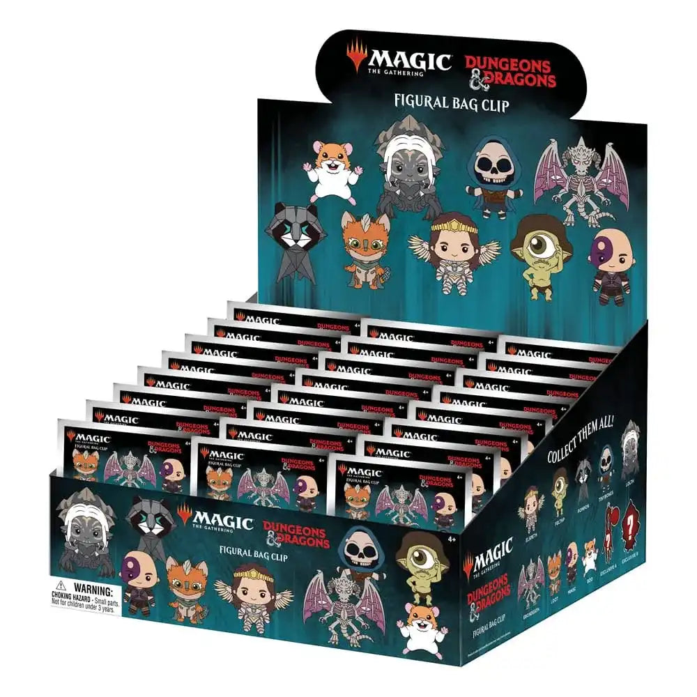 Magic the Gathering 3D PVC-Taschenanhänger Series 1 Display (24) - Smalltinytoystore