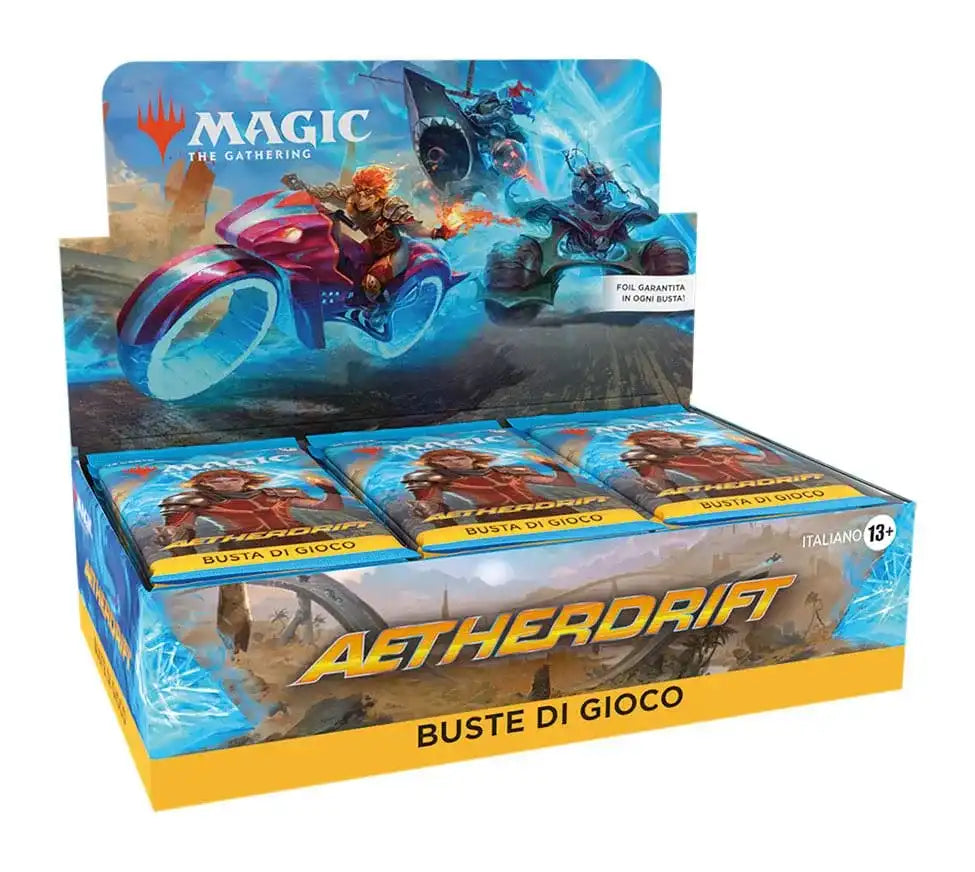 Magic the Gathering Aetherdrift Play-Booster Display (30) italienisch - Smalltinytoystore
