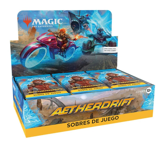 Magic the Gathering Aetherdrift Play-Booster Display (30) spanisch - Smalltinytoystore