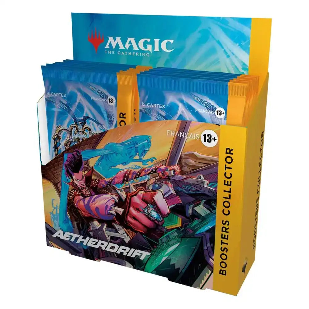 Magic the Gathering Aetherdrift Sammler Booster Display (12) französisch - Smalltinytoystore