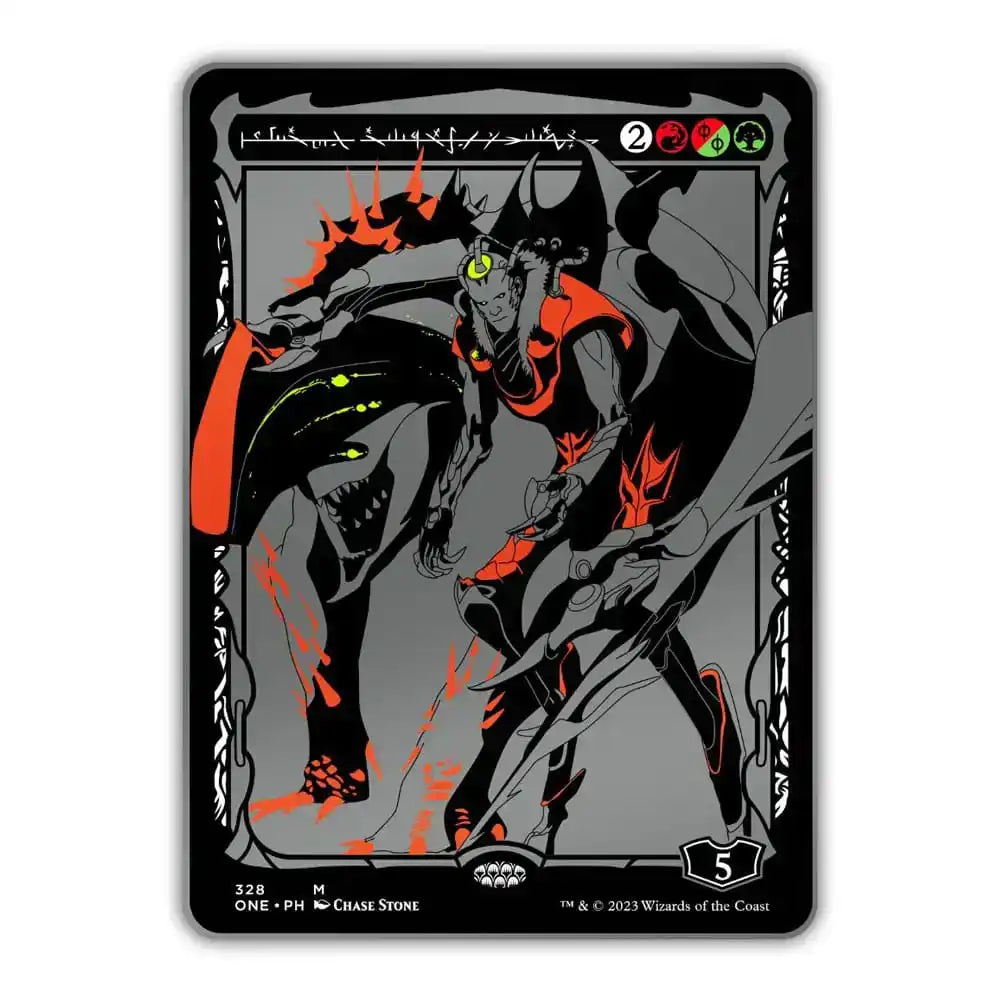 Magic: The Gathering Ansteck-Pins Blind Box Phyrexia Mysterie Sortiment (15)