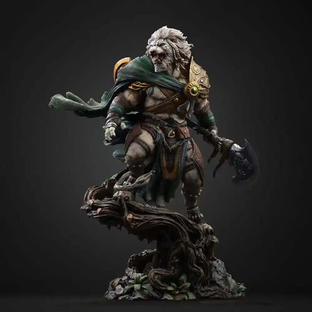 Magic The Gathering Art Scale Statue 1/10 Ajani Goldmane 26 cm