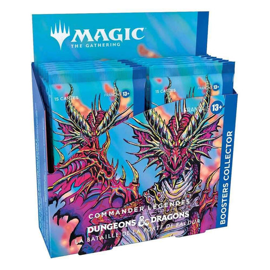 Magic the Gathering Commander Légendes : la bataille de la Porte de Baldur Sammler Booster Display (12) französisch - Smalltinytoystore