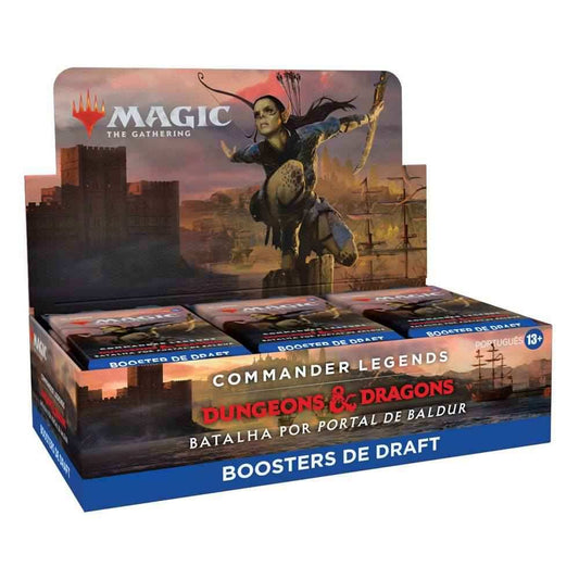 Magic the Gathering Commander Legends: Batalha pelo Portal de Baldur Draft-Booster Display (24) portugiesisch - Smalltinytoystore