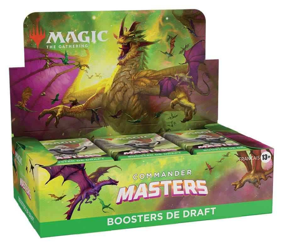 Magic the Gathering Commander Masters Draft-Booster Display (24) französisch - Smalltinytoystore