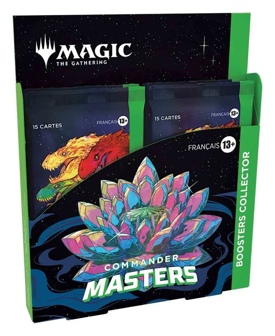 Magic the Gathering Commander Masters Sammler Booster Display (4) französisch - Smalltinytoystore