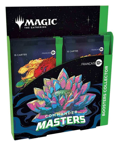 Magic the Gathering Commander Masters Sammler Booster Display (4) französisch - Smalltinytoystore