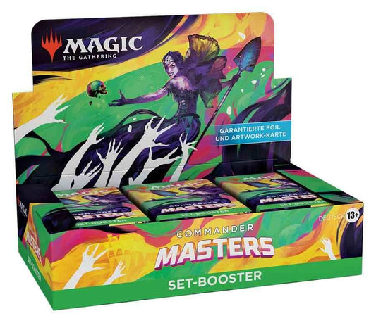 Magic the Gathering Commander Masters Set-Booster Display (24) deutsch - Smalltinytoystore